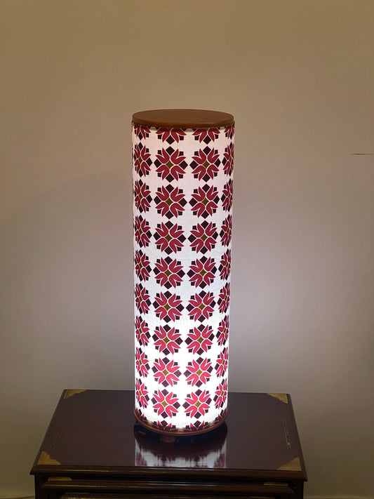 Tower Table Lamp White