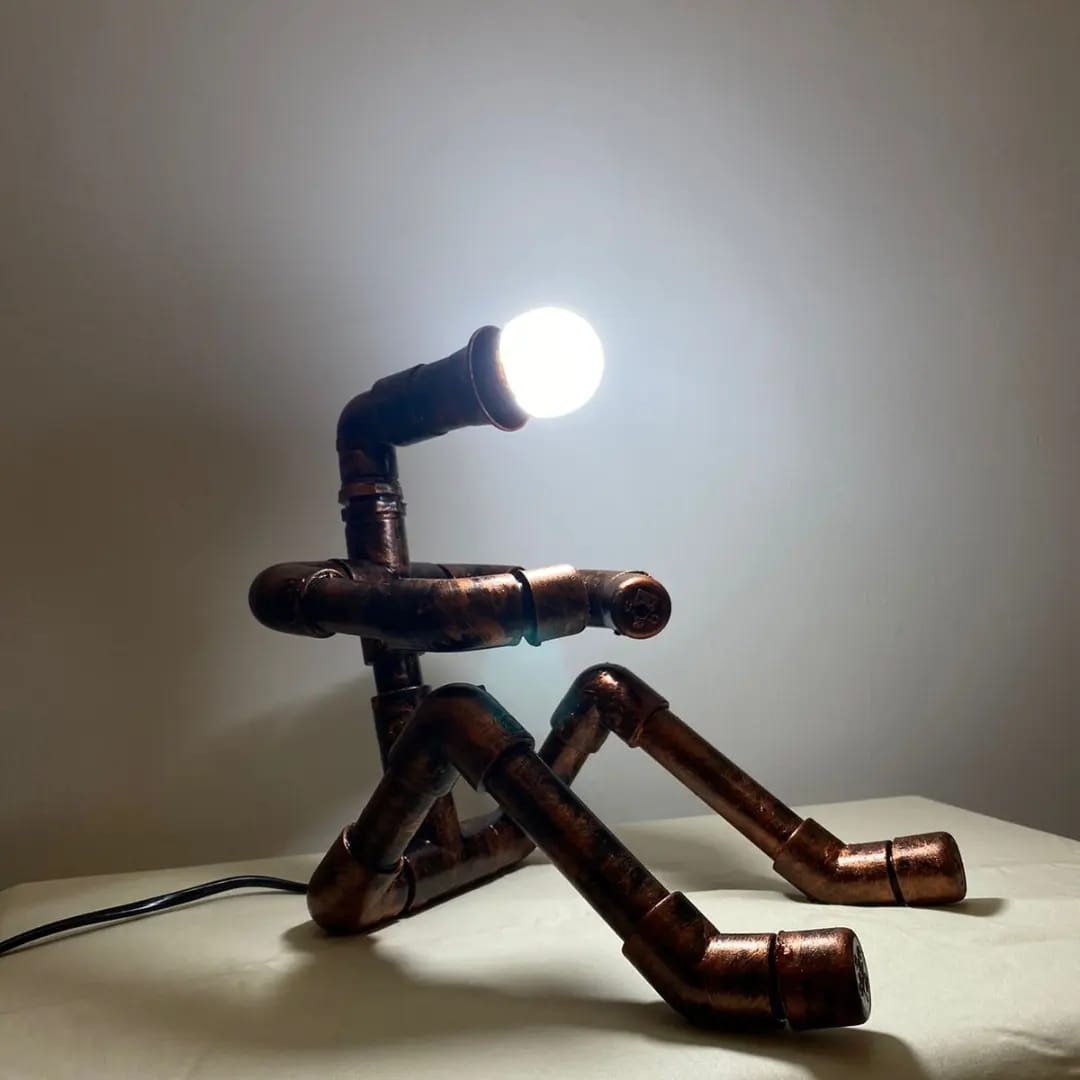 Relaxing pipe lamp